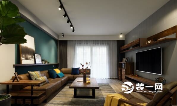168平米静谧混搭装修 全屋整套胡桃木家具古朴自然