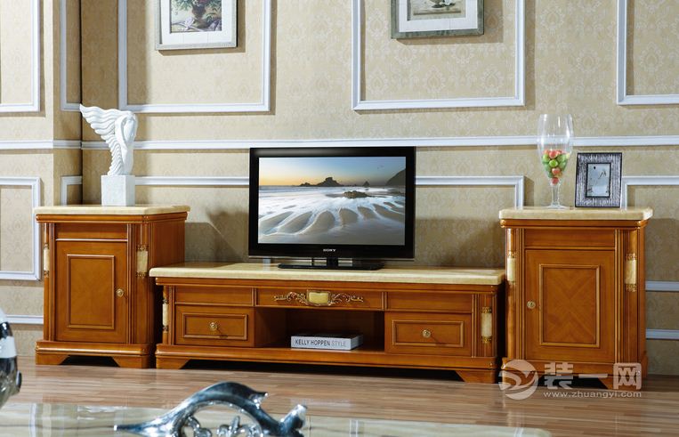 电视柜装修效果图PK大理石电视柜成品图 哪款适合你