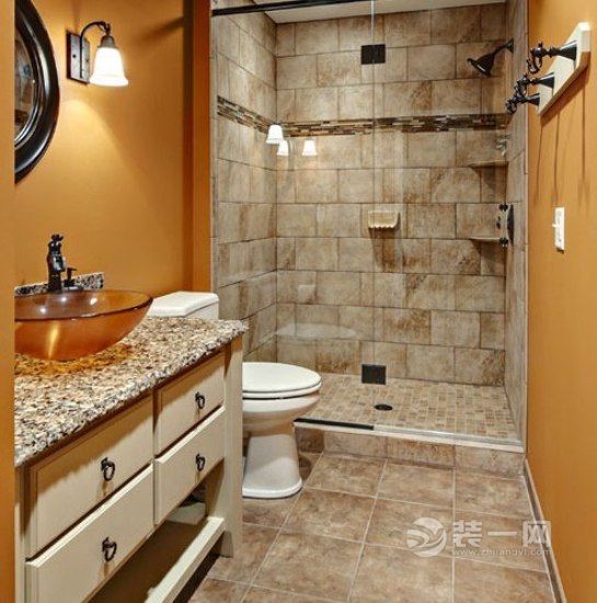 卫浴间装修设计效果图