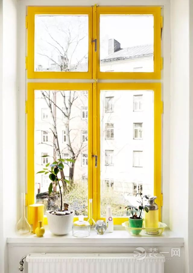 金黄色点缀家装 混合阳光温暖清新点亮室内装饰