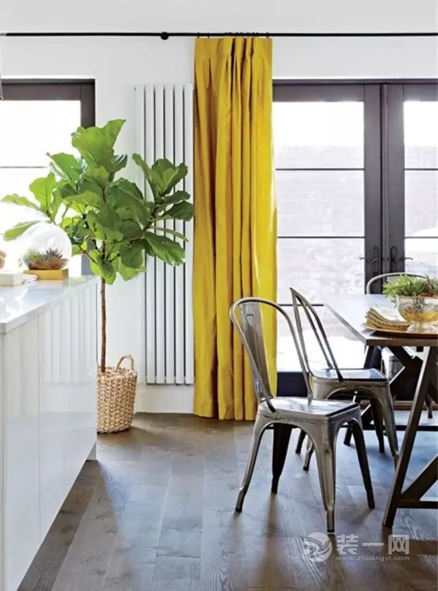 金黄色点缀家装 混合阳光温暖清新点亮室内装饰
